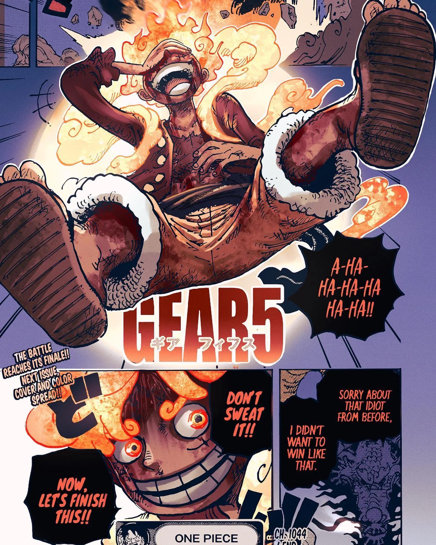 海贼王路飞尼卡形态漫画多少话,路飞到底在什么时候觉醒尼卡形态