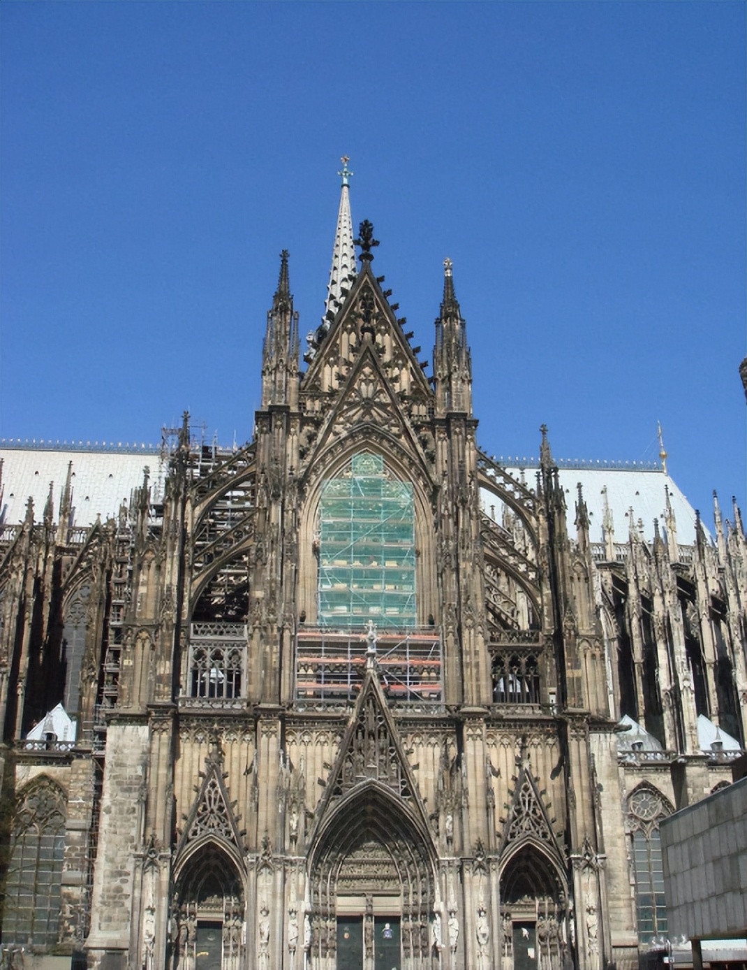 中世纪哥特式建筑风格的建筑绘画,欧洲宫廷风建筑绘画