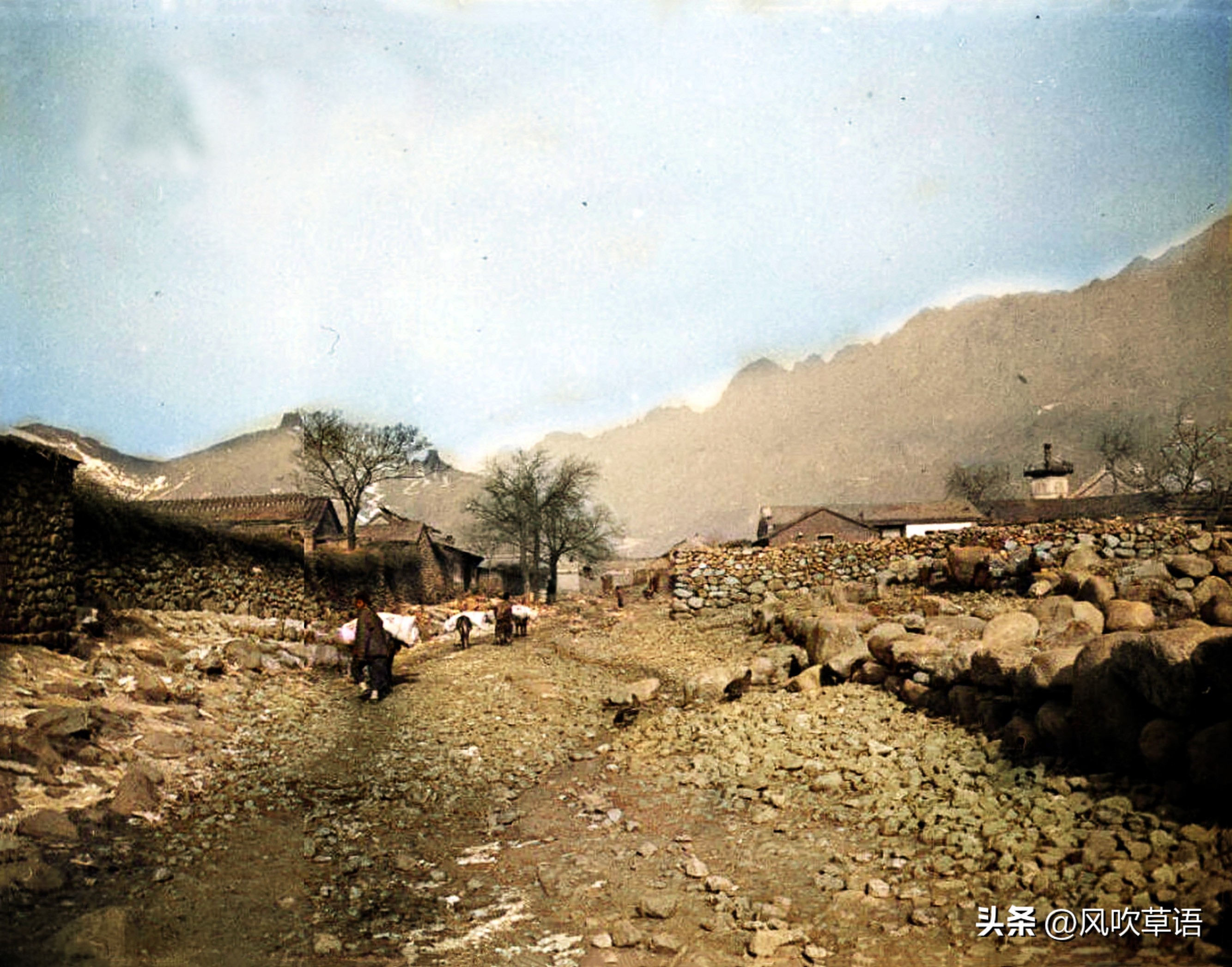 1860-1910年代北京城墙老照片,古城堡老照片