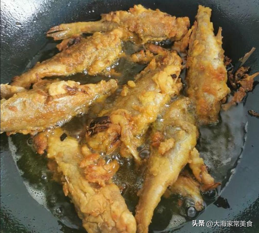 黄花鱼怎么炸比较酥脆,炸黄花鱼粘锅怎么回事