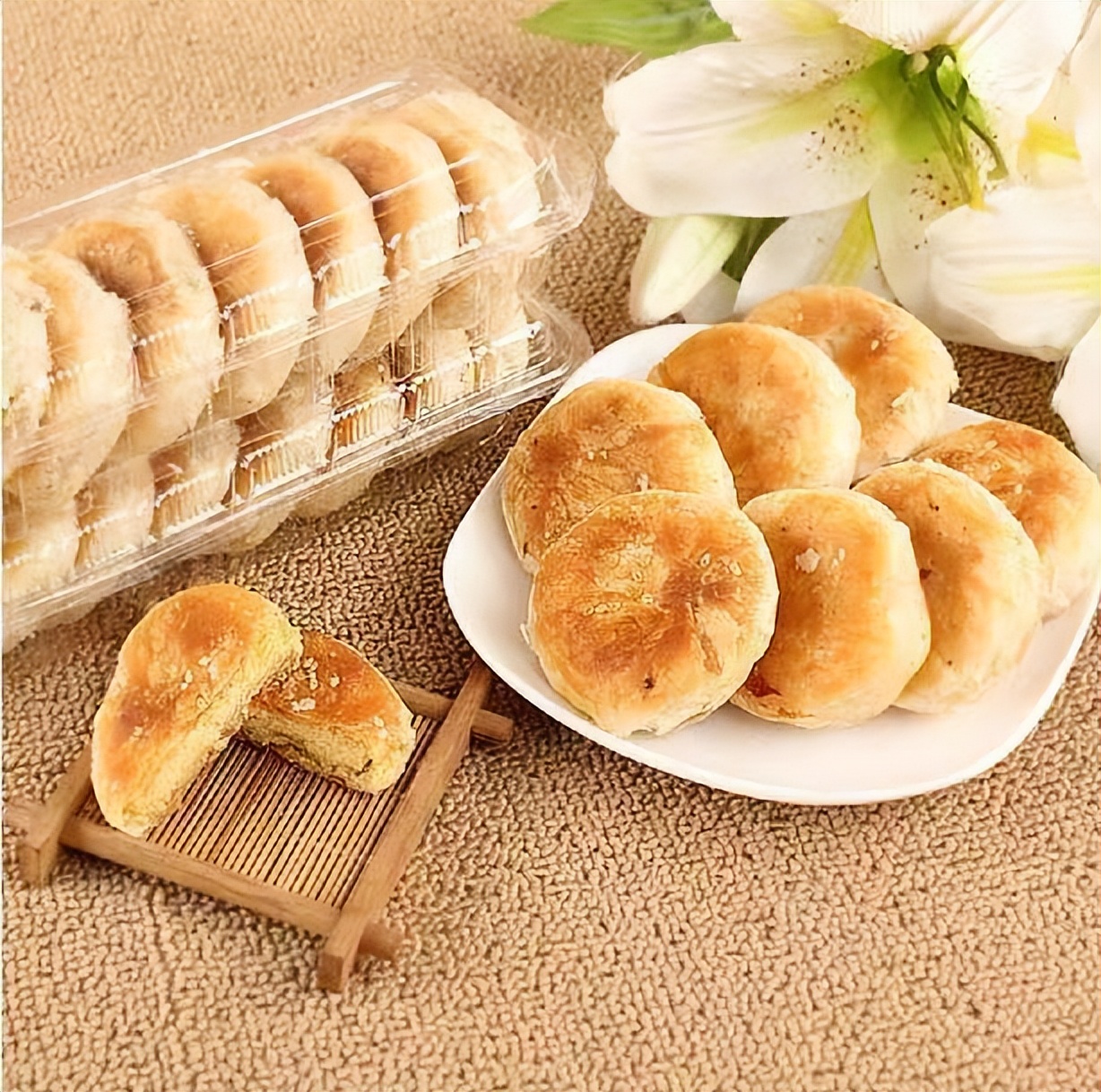 胖莓为奶奶学做甜点，酥而不硬软而不皮的美味绿豆酥，最后成功了