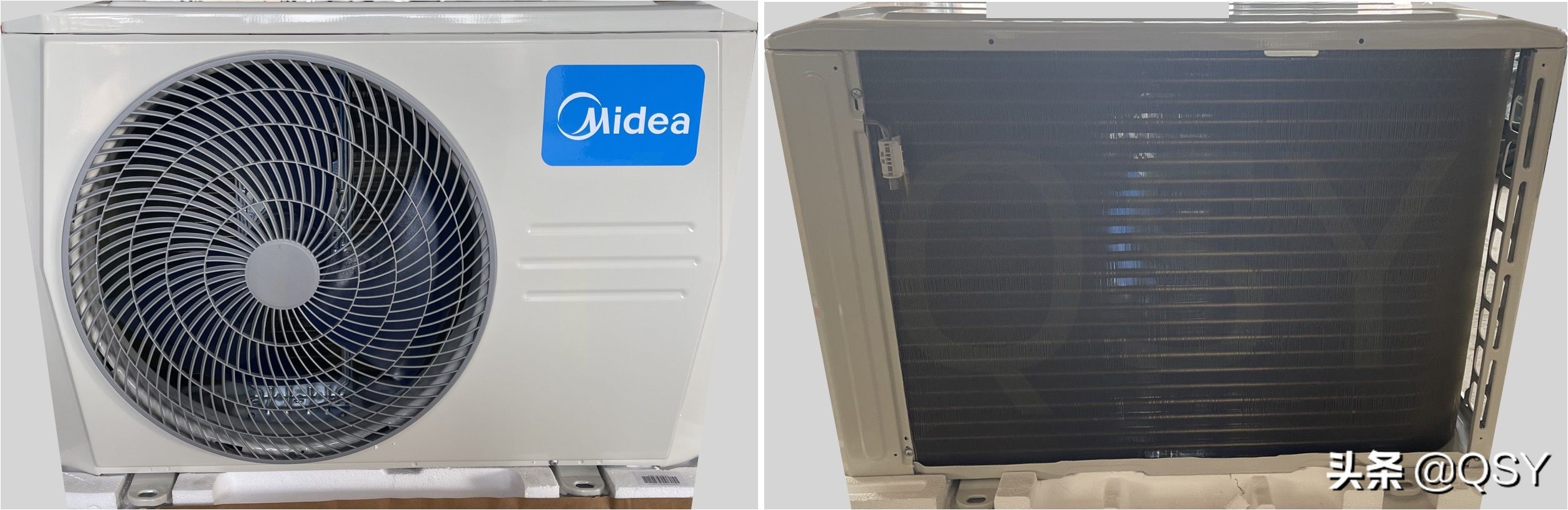 美的空调旋耀2匹讲解,美的旋耀1.5匹挂式空调拆解