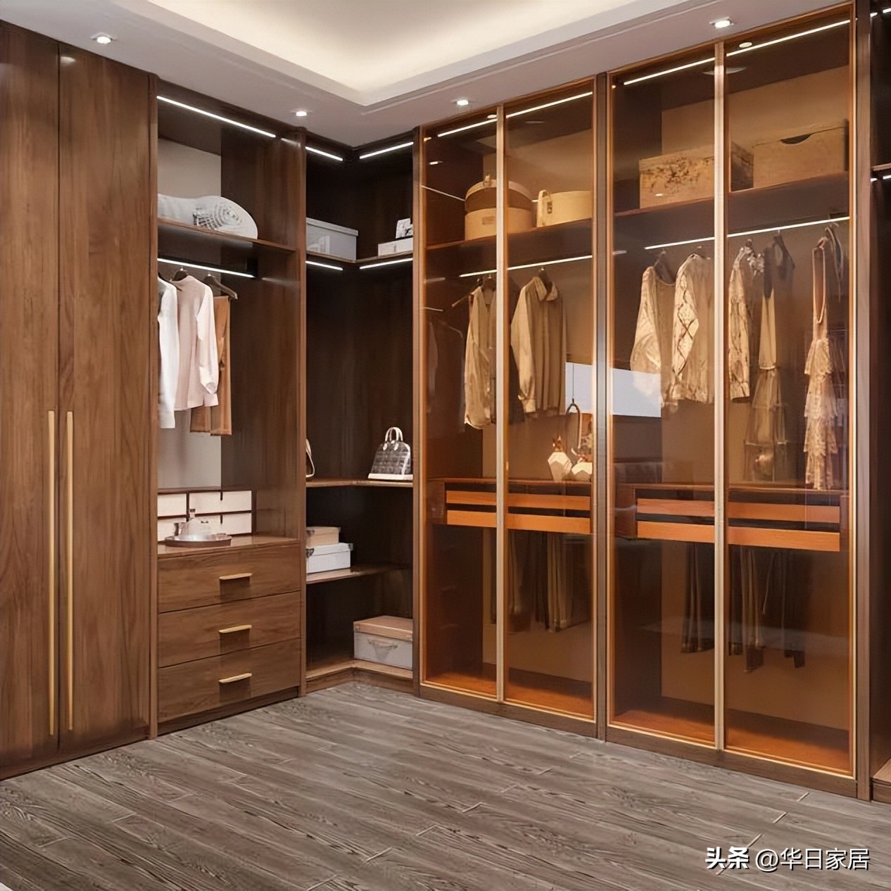 家装衣柜颜色搭配效果图,家装地板颜色的搭配效果图