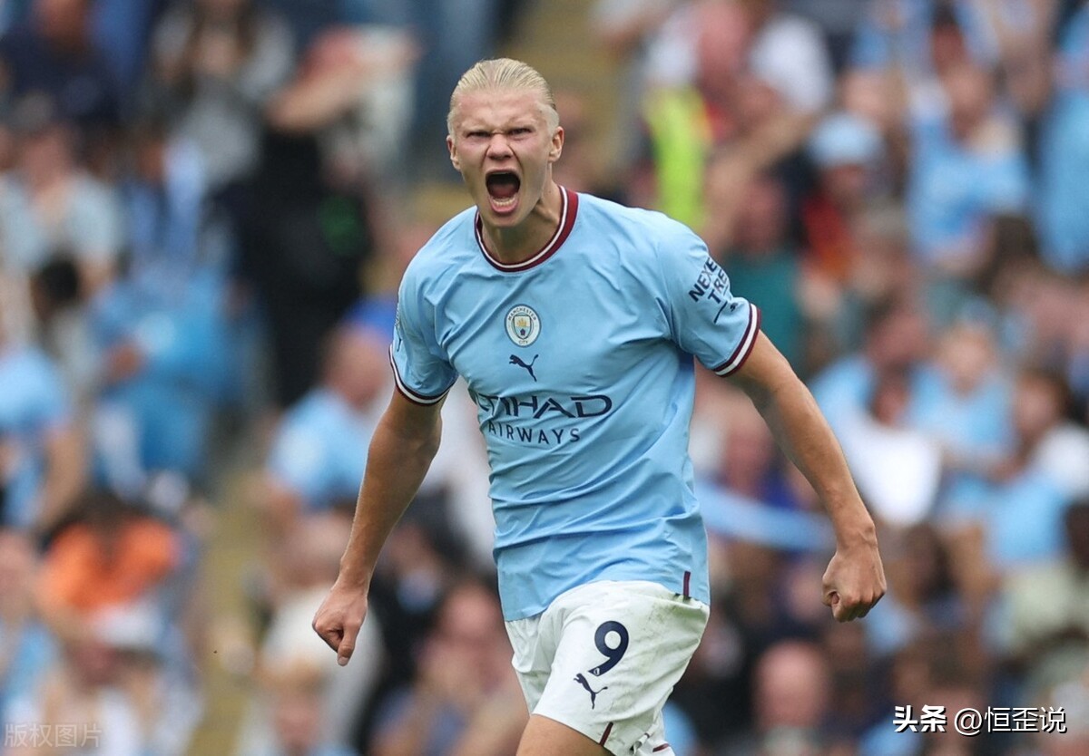 曼市德比哈兰德三个进球瞬间,曼市德比哈兰德