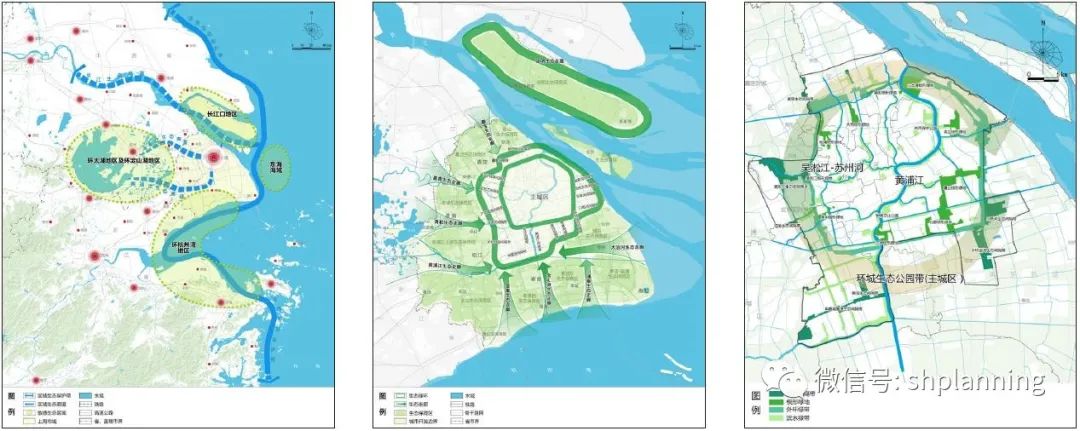 上海总体规划2020-2035公示草案,上海4大生态区域规划