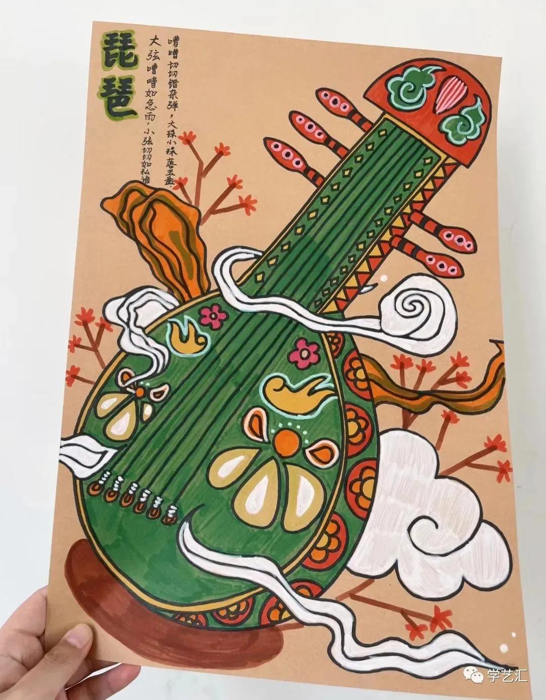 怎么画又漂亮又萌的儿童画,儿童画考级1-10级作品图片范画