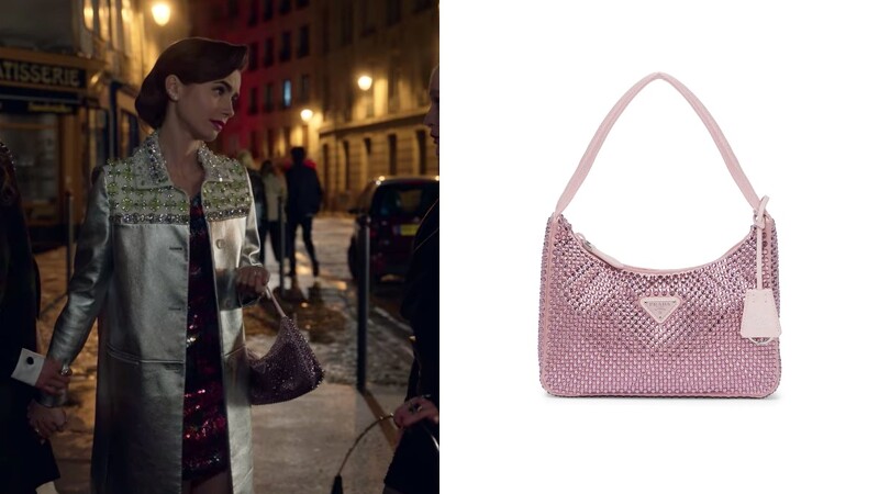 《艾蜜莉在巴黎2》Emily爱包盘点粉橘编织呼应渡假轻松氛围