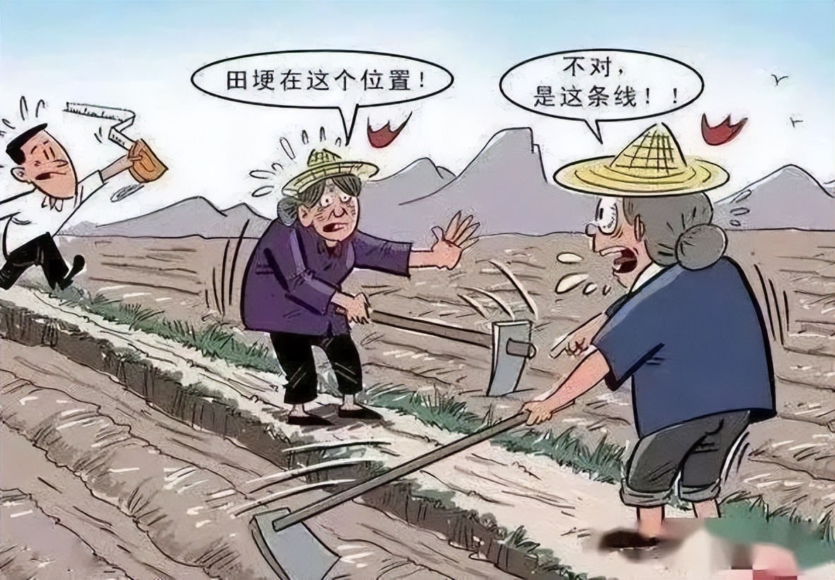 邻居土地纠纷打架死人,土地纠纷6岁男孩被邻居追砍