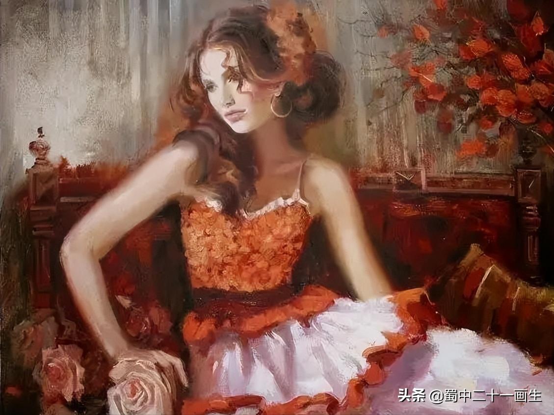 “人体艺术油画”精选:乌克兰18张,美国11张,中国20张,请欣赏