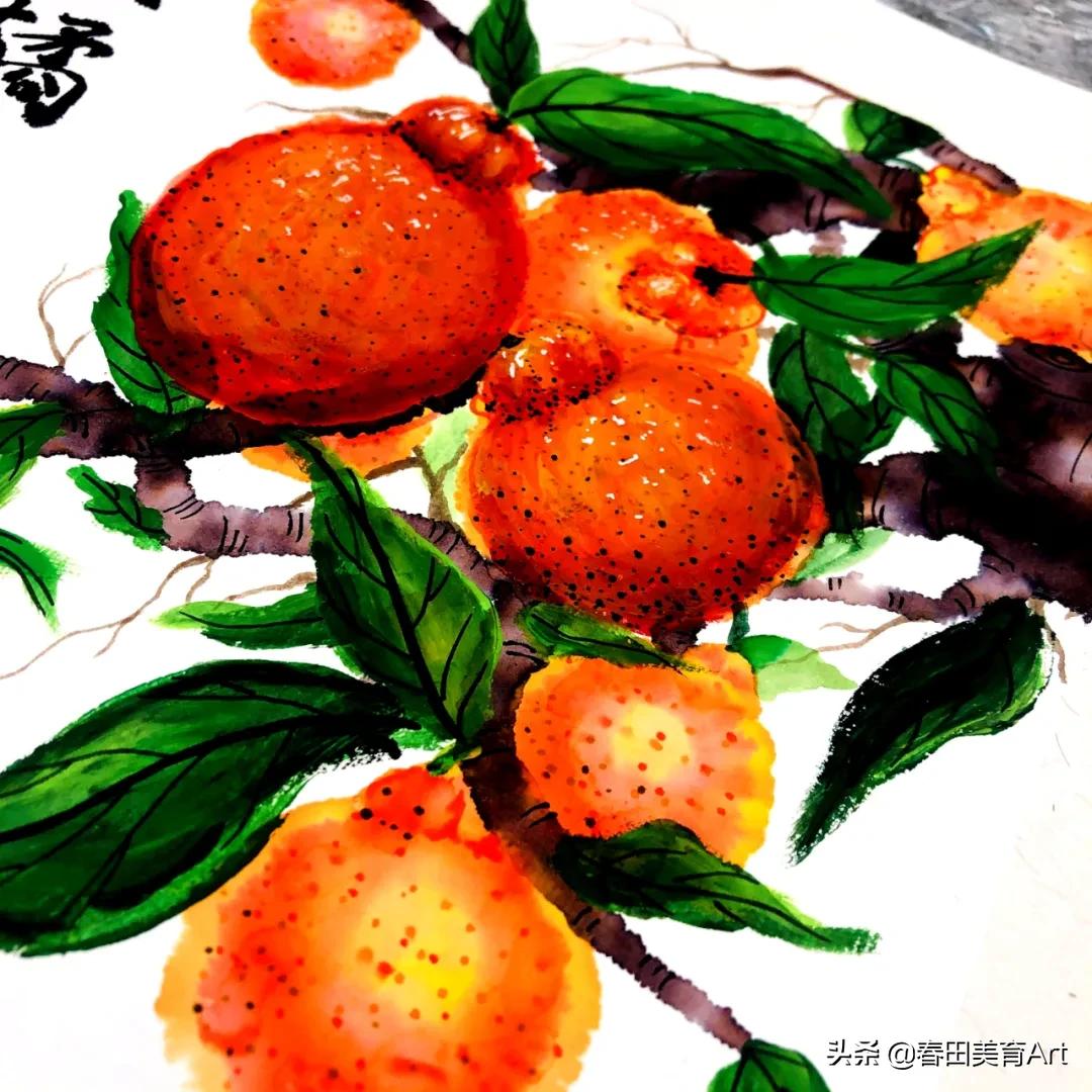 水彩少儿美术课程,少儿美术绘画教学简单零食