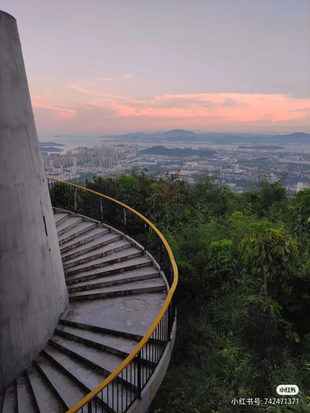 厦门秋天的夜,厦门秋天的夕阳