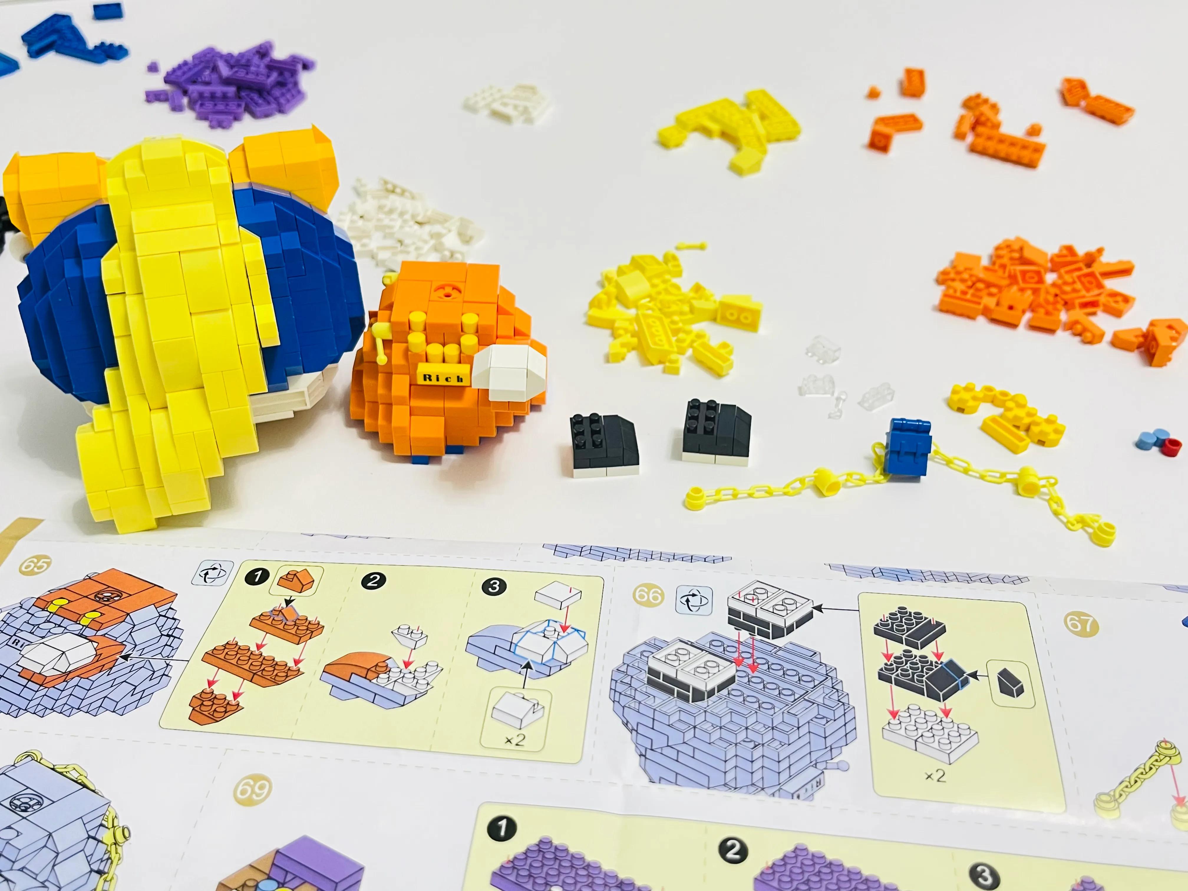 loz小颗粒积木,loz戴珍珠耳环的喵解析