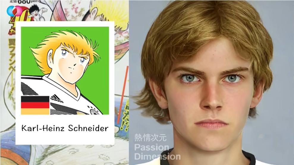 足球小子真人神还原,足球小将里的真实球星