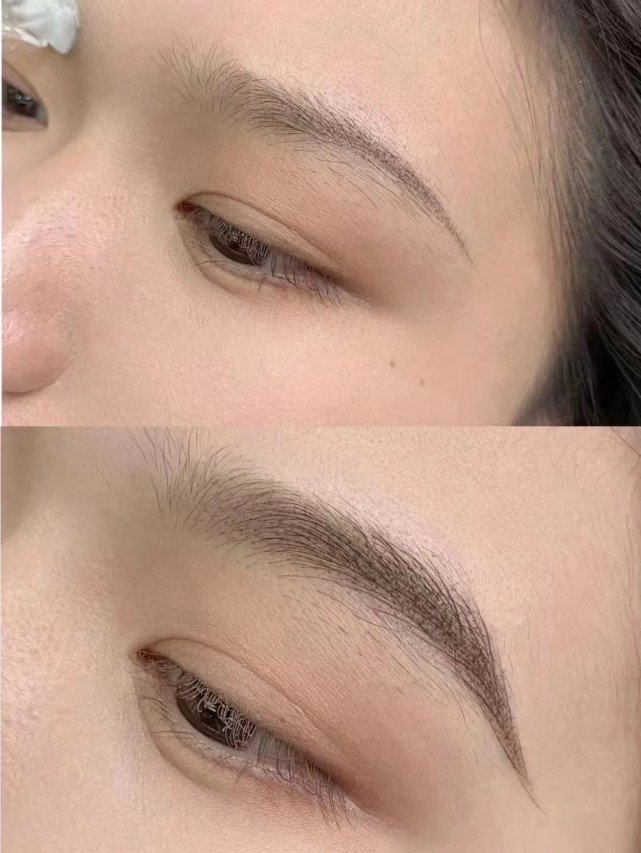 纹眉眉尖掉色厉害,纹眉七天眉毛发蓝怎么办