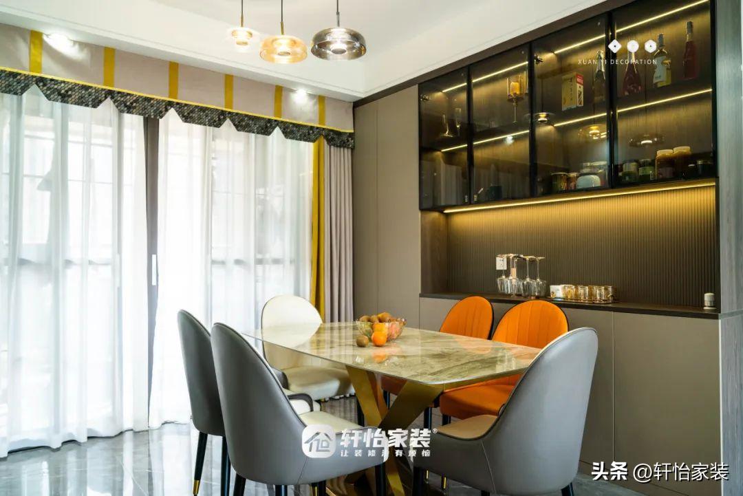 145平方米轻奢风,145平方现代轻奢风