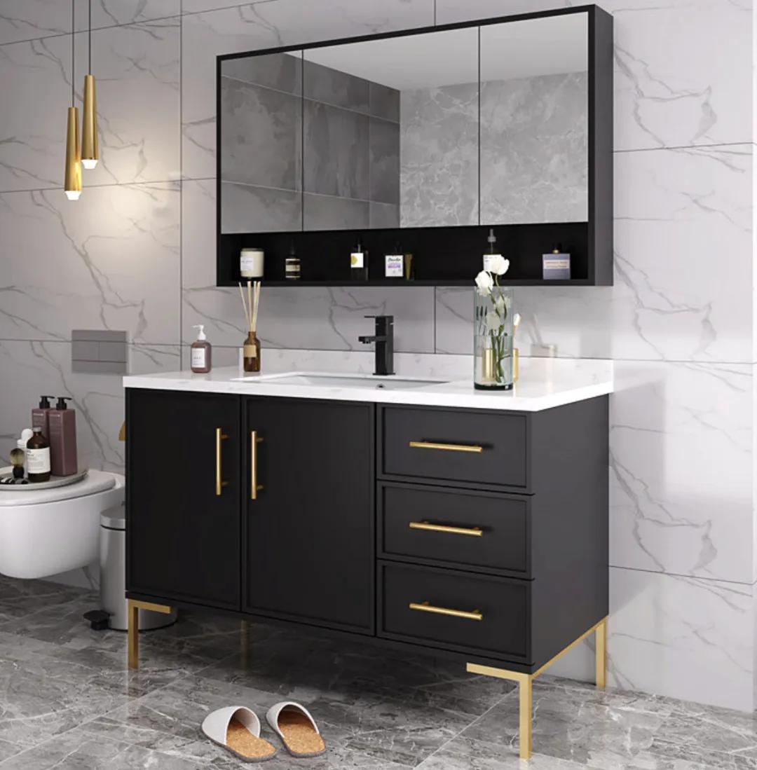 卫生间拆掉浴室柜,用浴室柜拯救你家凌乱的卫生间