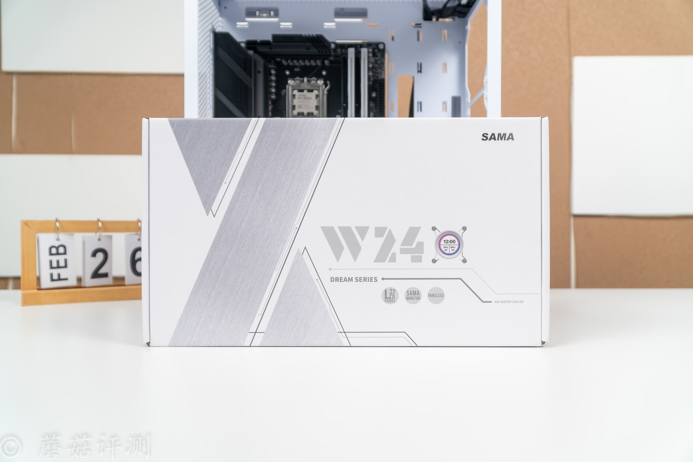 先马静音机箱散热测评,先马易大师进化版matx机箱