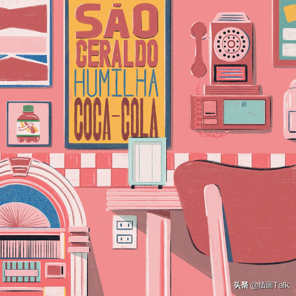 巴西插画师泰拳,巴西插画师jaza动物插画系列