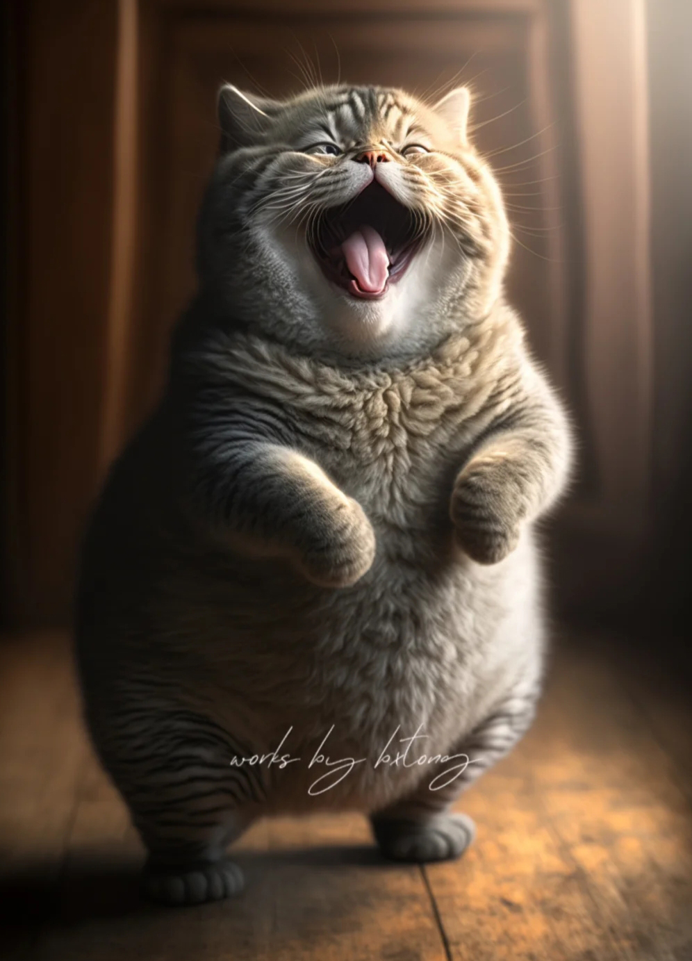 治愈橘猫壁纸图片,胖猫壁纸