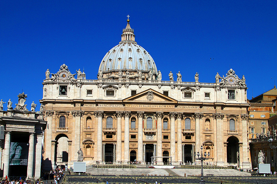 罗马世界名画赏析,画罗马教堂的世界名画