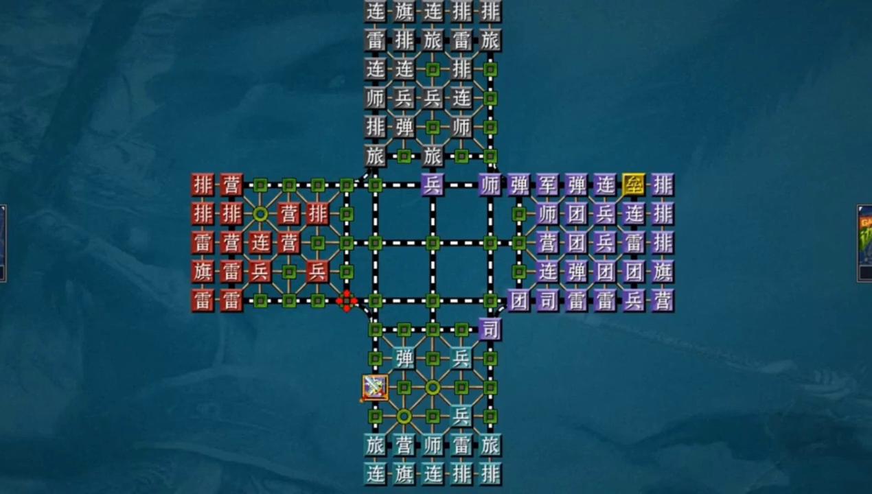 四国军棋三英战吕布,吕布战三英游戏解说