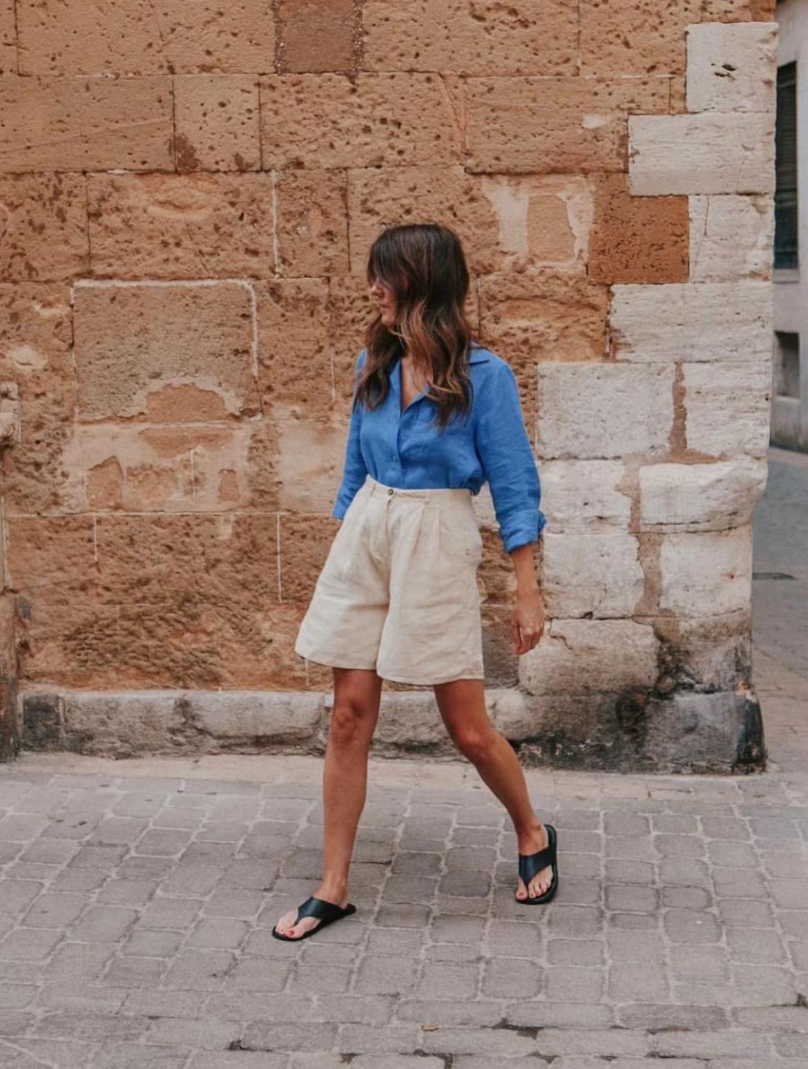 这才是夏天该穿的裤子冰丝长裤,这才是初夏裙装搭配天花板