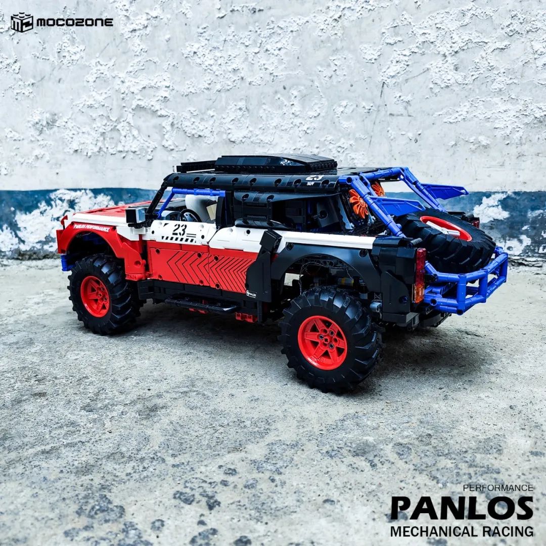 攀爬能力最强的积木越野车,积木越野车攀爬测试