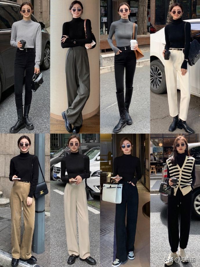 还在挑内搭的姐妹来这里集合了!80件紧身内衬,你想要的这都有