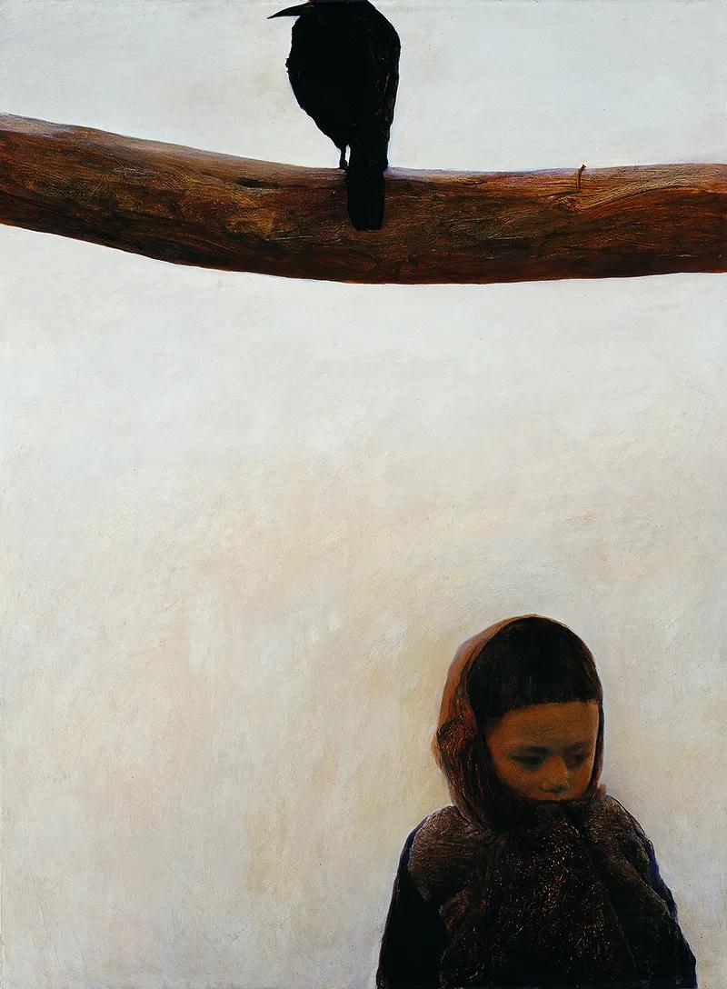 罗中立何多苓油画欣赏,何多苓人物油画教学视频