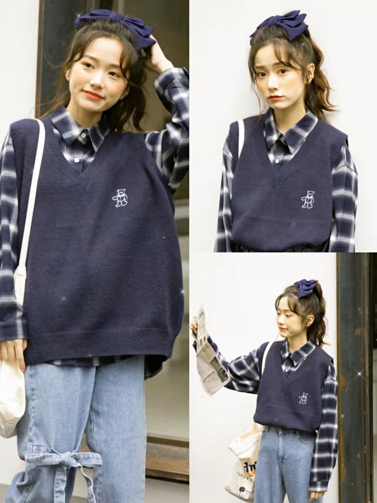 格子衬衫的穿法技巧秋冬,格子衬衫要怎么穿才好看