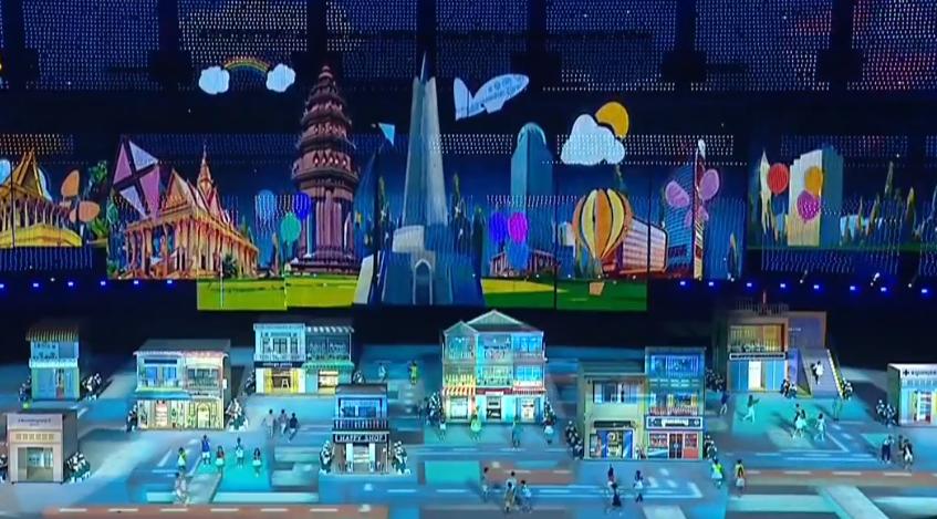 2023柬埔寨东南亚运动会开幕式,柬埔寨运动会创意开幕式