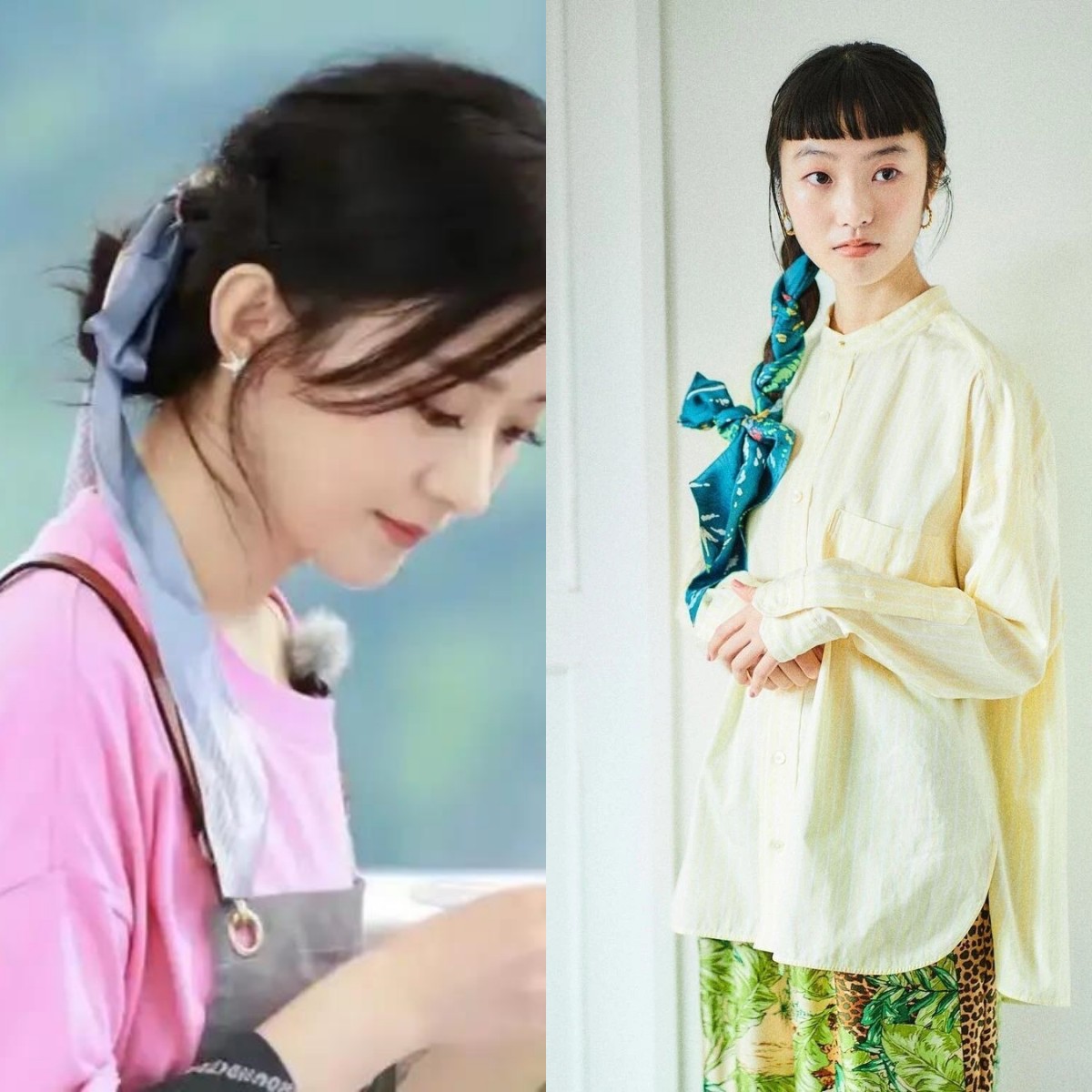 什么样的丝巾好看又百搭,夏天怎么可以少了饰品