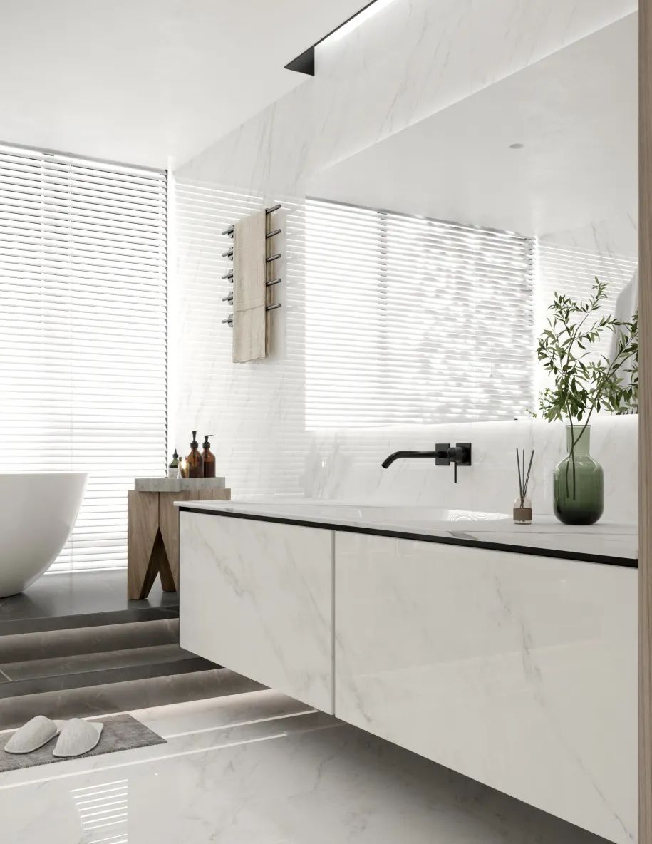 艺术不语·润物无声｜大国品牌顺辉天成岩板卫浴空间的心灵逸想