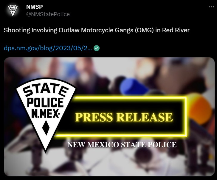 美国新墨西哥红河机车*行游**响枪声致至少3死5伤