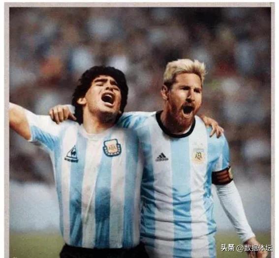 马拉多纳梅西跨时代,马拉多纳和梅西连过五人对比
