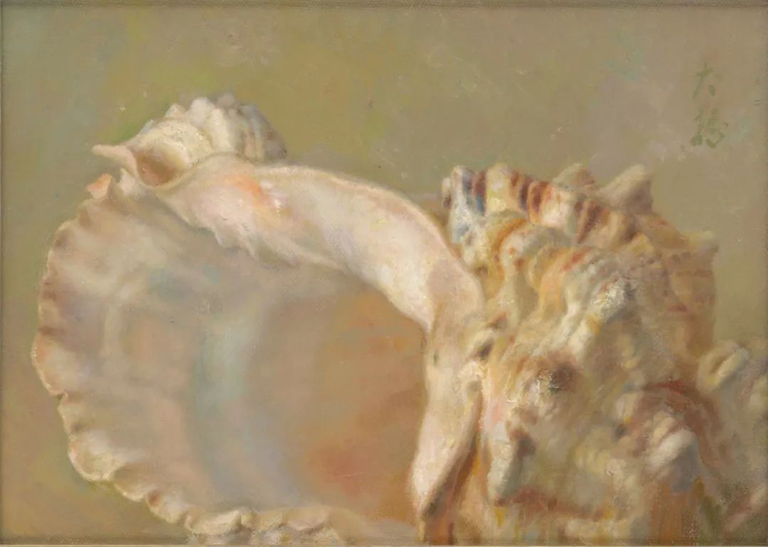 设色浅淡明快构图简练,浅绛山水的设色技法