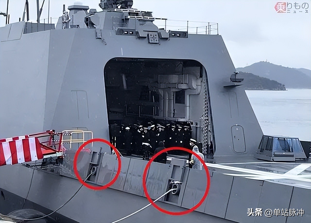 052d和日本护卫舰,052d驱逐舰高清细节图观赏