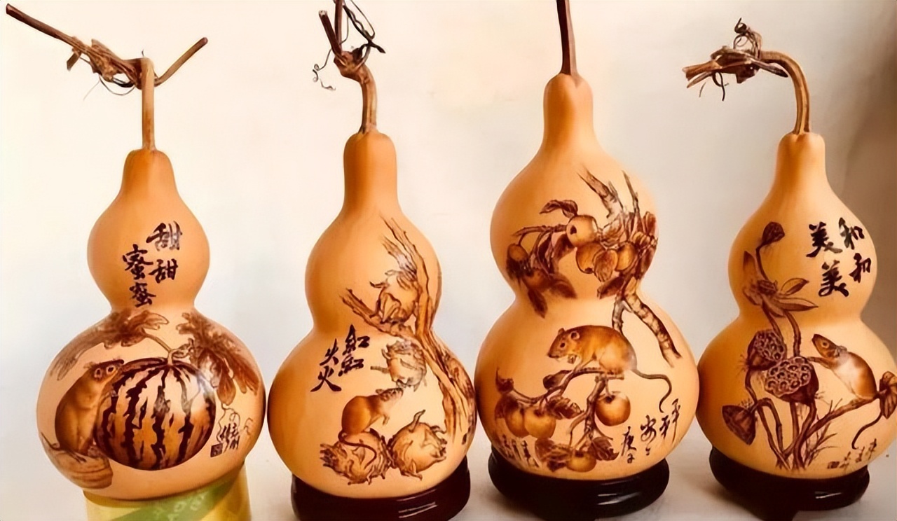 葫芦变红了还能烙画吗,葫芦烙画不会画怎么办