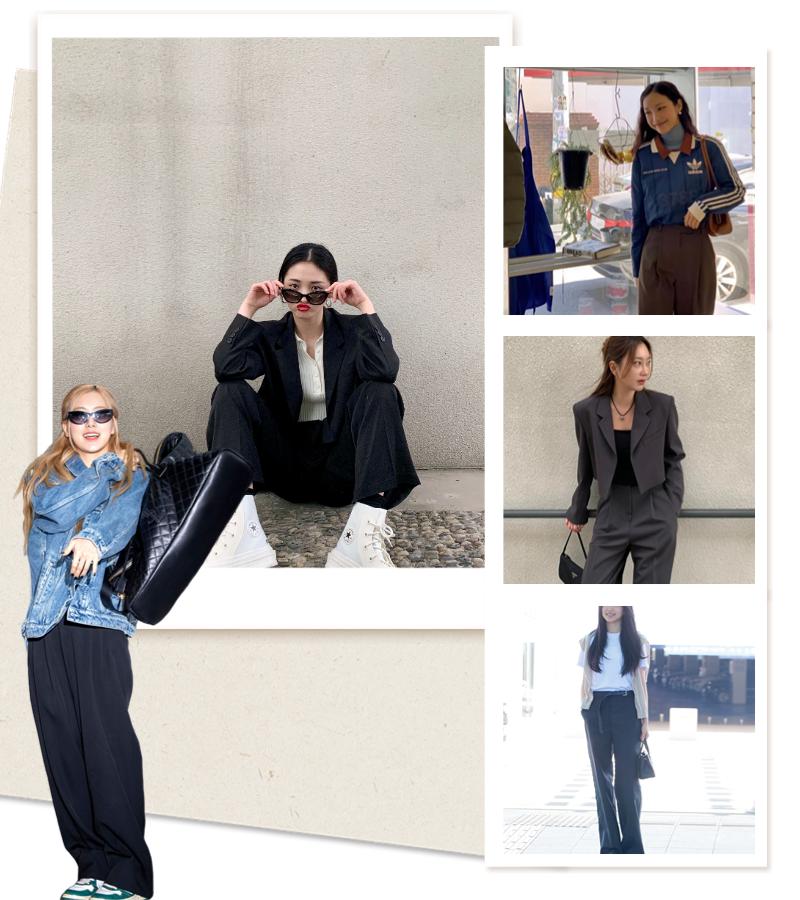 通勤裤子穿搭秋冬,夏季裤子通勤穿搭推荐