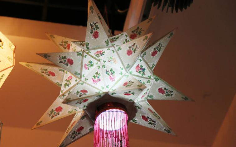 张俊涛国家级非遗项目传承人,非遗文化传统项目灯笼山东