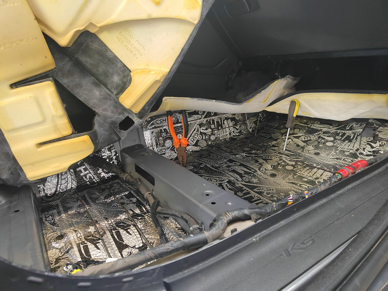 k5凯酷的噪音多少,k5凯酷翼子板隔音