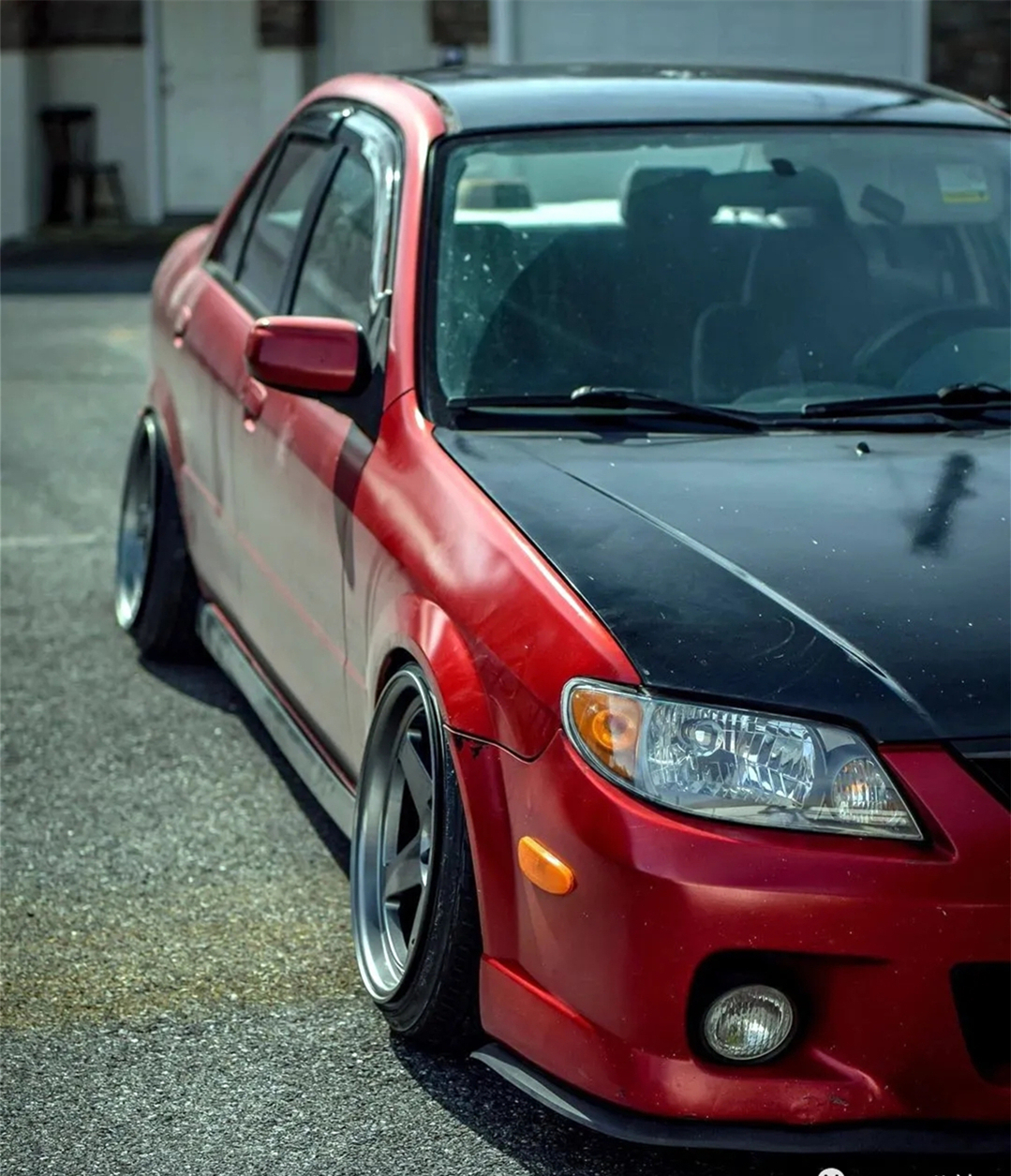 马自达323福美来功能介绍,还记得原来车的样子吗