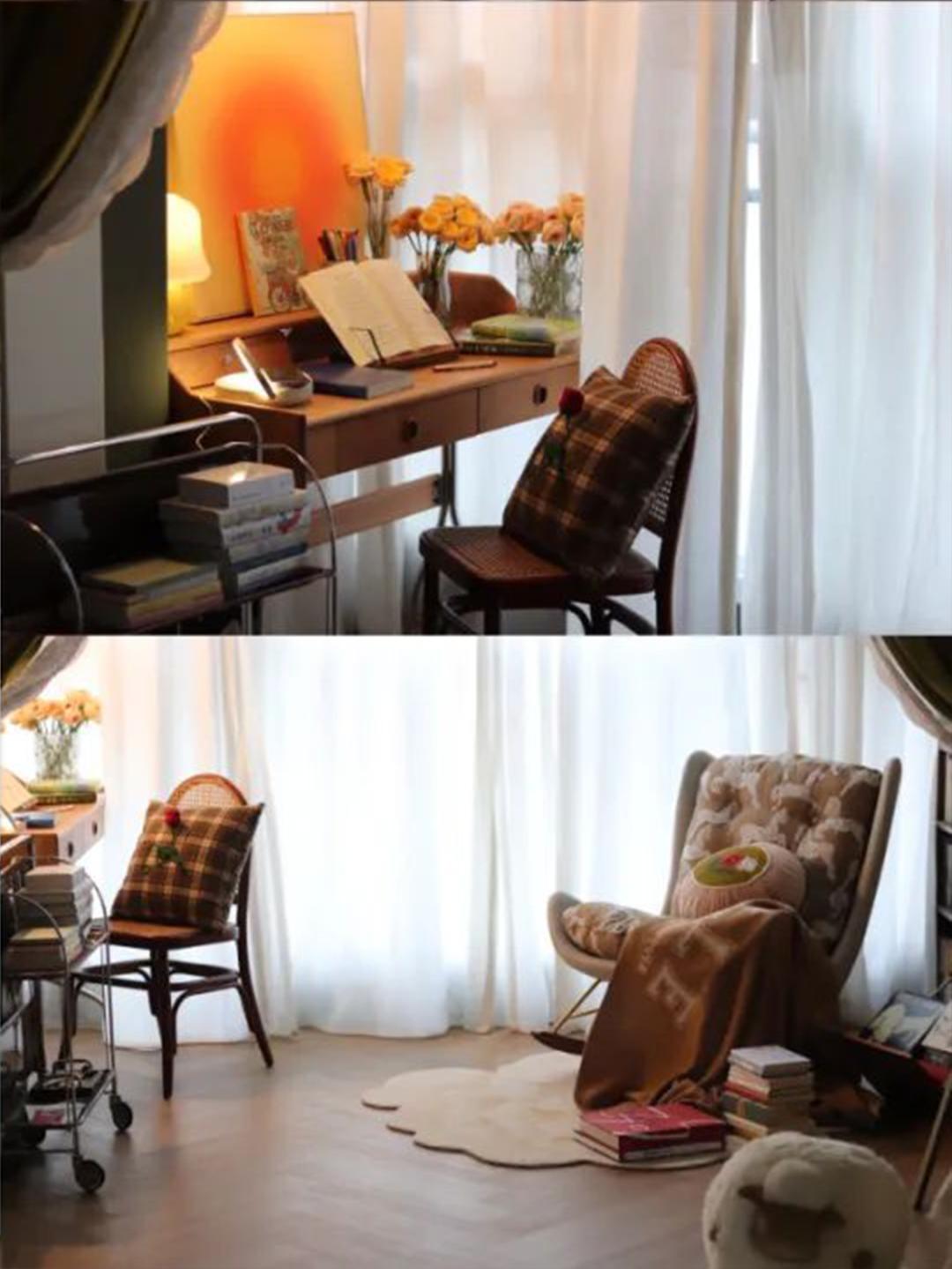 她们在1㎡极繁阅读角，找到了生活的松弛感