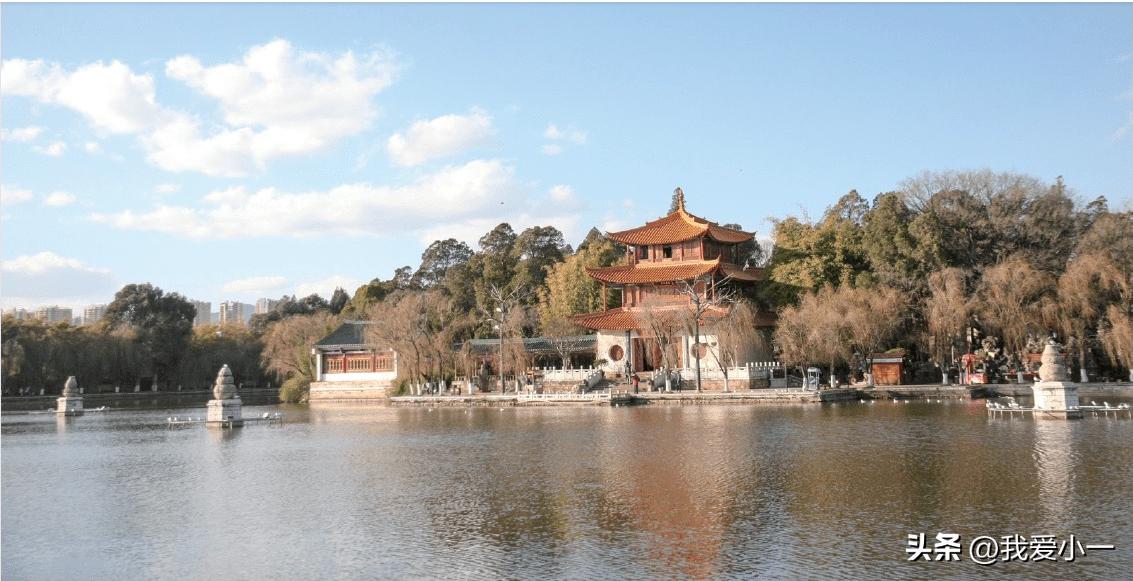 云南昆明古建筑群图,云南省昆明市官渡古镇古建筑