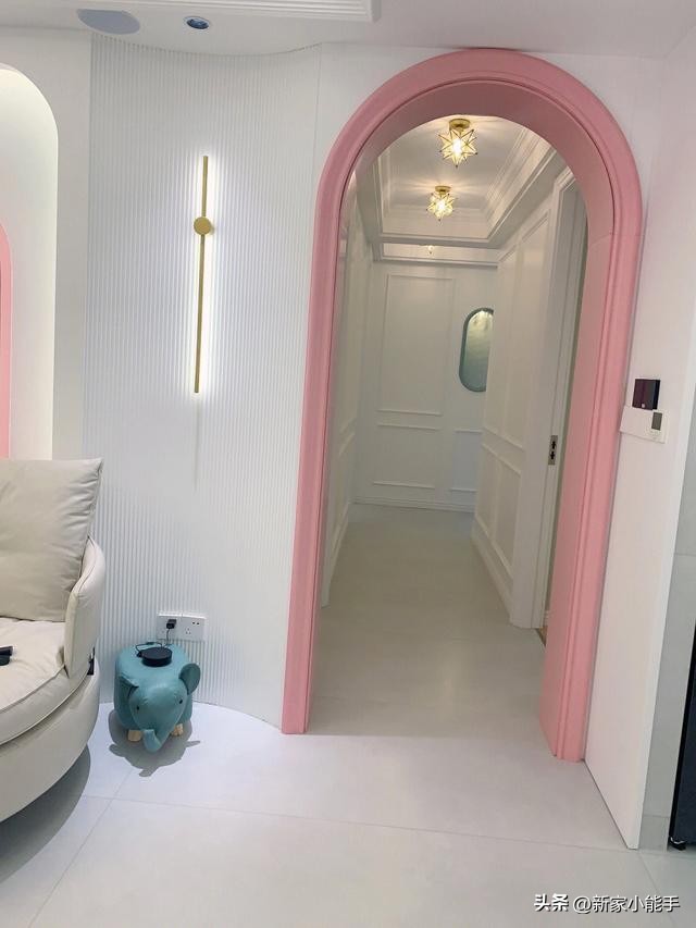 装修房子少女心效果图,新房装修效果图法式少女心