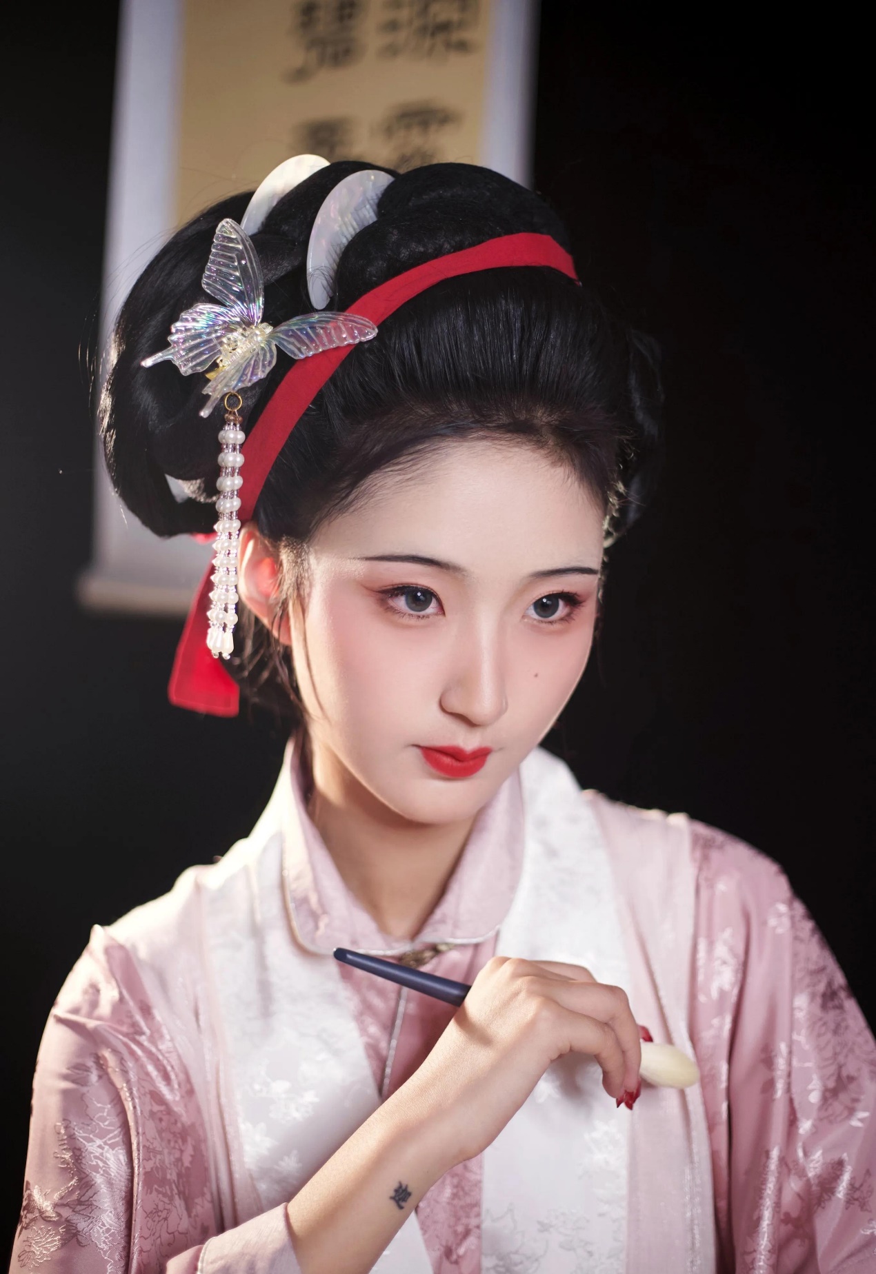 惊艳古装造型美女,古装剧中惊艳的汉服