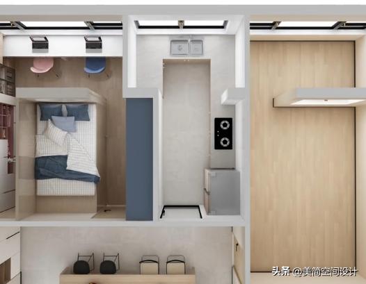 h户型两居改三居的最佳方法,小两居改三居