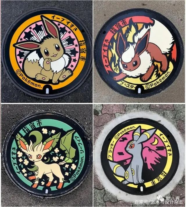日本最惊人的井盖,真实的日本井盖