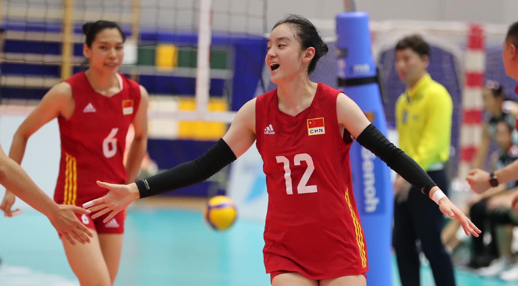 中国女排对泰国夺冠回放,全国u18女排锦标赛王逸凡