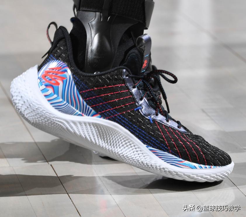 库里6代篮球鞋鞋带系法,库里splash1篮球鞋鞋带